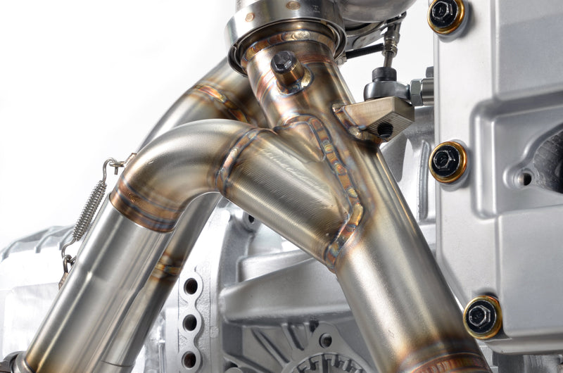 RCM Motorsport V-Band Rotated Turbo Pipework Kit-Precision Turbo Fitment-2008-2013 Impreza