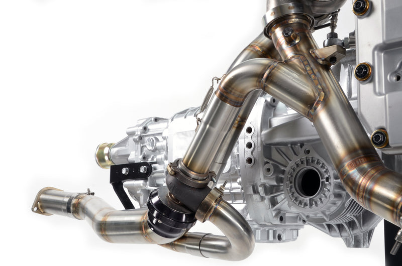 RCM Motorsport V-Band Rotated Turbo Pipework Kit-Precision Turbo Fitment-2008-2013 Impreza