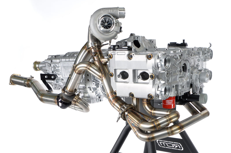 RCM Motorsport V-Band Rotated Turbo Pipework Kit-Garrett Turbo Fitment-2008-2013 Impreza
