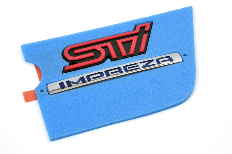 Subaru STI Boot Badge New Age Impreza 2005-2007