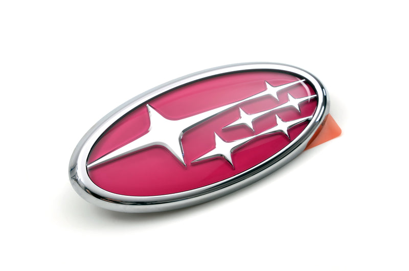 Subaru STI Pink Stars Rear / Trunk Badge Impreza 2011-2013 (Sedan)