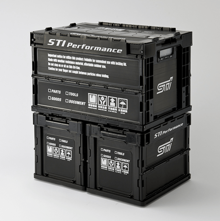 STI Performance Storage Container - Black