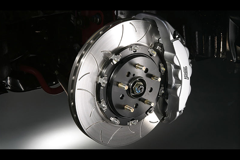 STI Brembo 6 Pot Monoblock Front Brake Kit