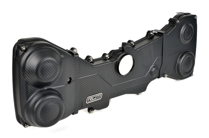RCM Carbon Timing Belt Cover Kit for 2008 - 2015