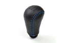 STI 5 Speed Leather Blue Stitched Gear Knob