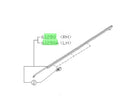 RCM Subaru Impreza Front Outer Weather Strip - 2 Door