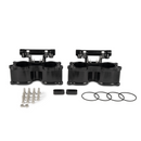 Process West Dual Fuel Rail Billet Tumbler Delete Kit - Subaru 01-07 WRX/STI & 08-21 STI - Black