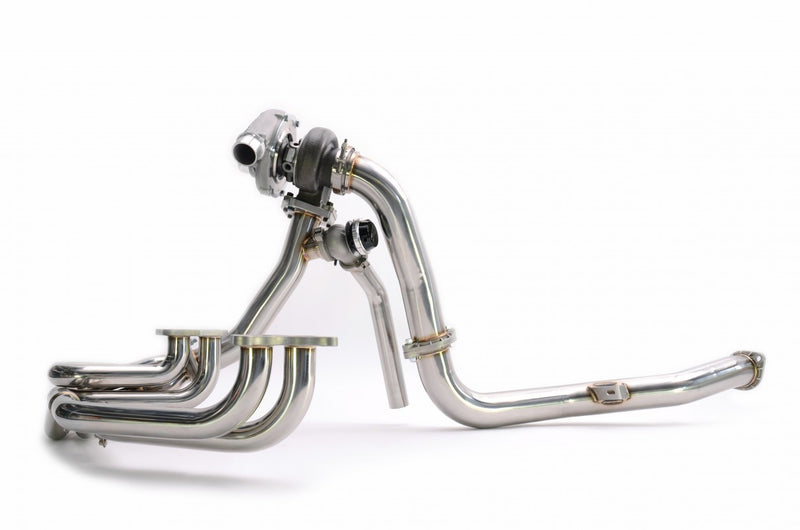 Rotated Turbo Up & Downpipe Kit for V-Band GENII Garrett Turbochargers