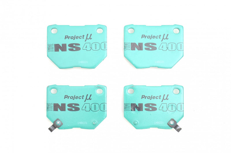 Project Mu Rear Brake Pad Set 2 Pot Caliper 1992-2007  NS400