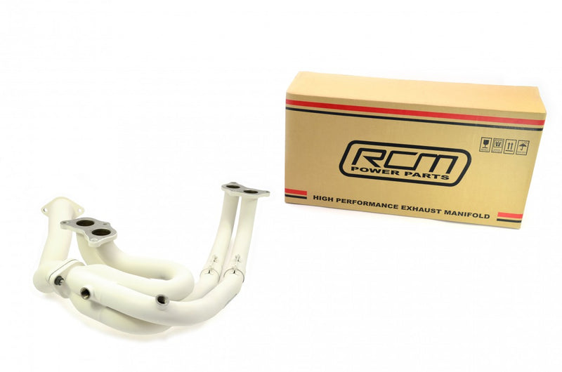 RCM White Ceramic Coated BRZ / GT86 Stainless Steel Tubular Exhaust Manifold