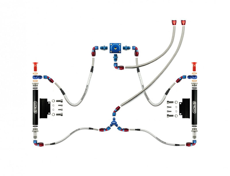 RCM Parallel Fuel Rail Kit / Rotated Turbo (UK, USDM & EURO SPEC MODELS)