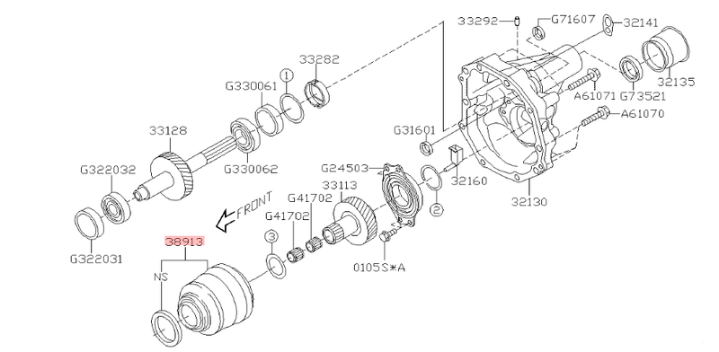 Subaru Dcm Part Subaru Impreza Electric Centre differential Unit DCCD 2006-2013