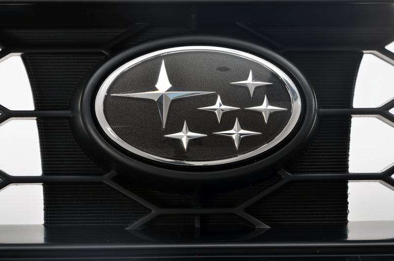 Subaru Stars Front Grille Badge Black - GC8