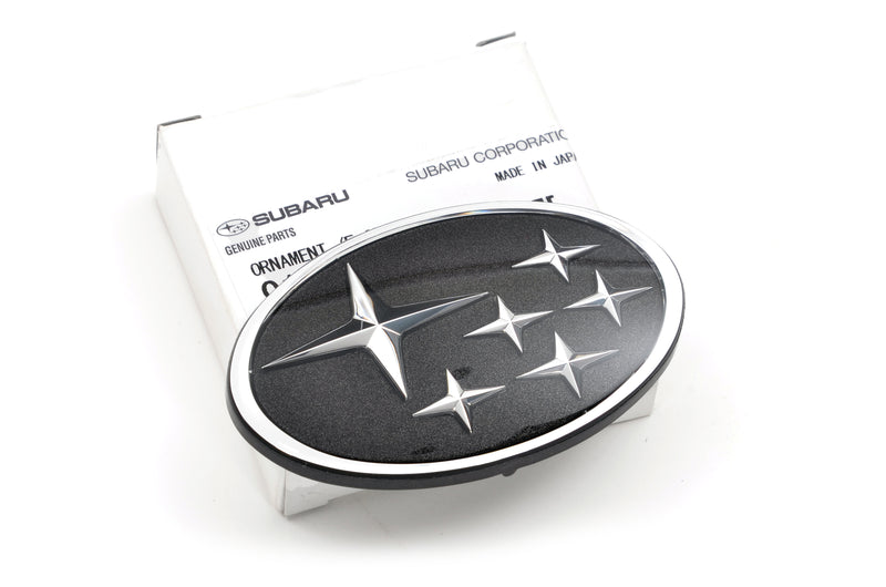 Subaru Stars Front Grille Badge Black - GC8