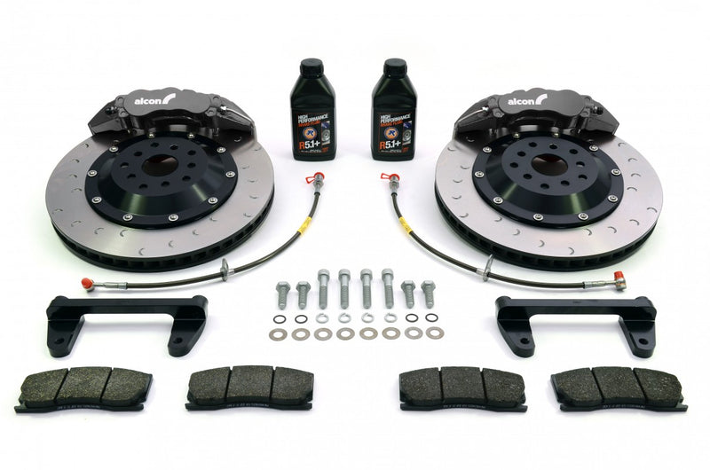 RCM / ALCON 6 Pot Front Brake Kit Black 365mm