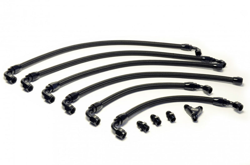 RCM Parallel Fuel Line Kit for Rotated Turbo Applications