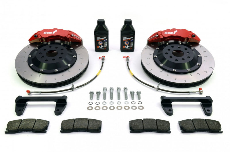 RCM / ALCON 6 Pot Front Brake Kit Red 365mm